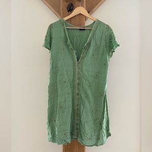 Sacred Thread Detailed Mini Dress